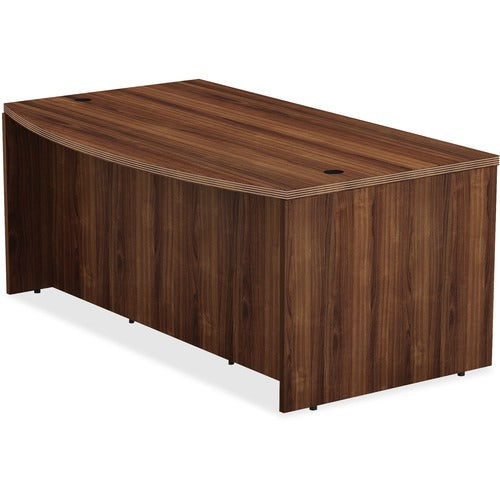 Lorell LLR34354 Chateau Series Bowfront Desk