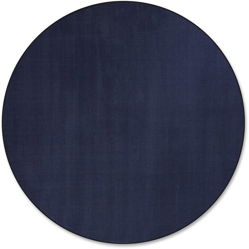Flagship Carpets FCIAS27NV Classic Solid Color 6' Round Rug