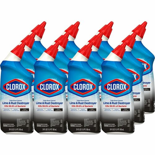 Clorox CLO00275CT Toilet Bowl Cleaner Lime & Rust Destroyer