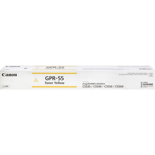 Canon CNM0484C003 GPR-55 Original Laser Toner Cartridge - Yellow - 1 Each
