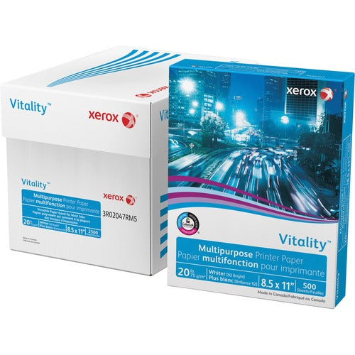 Xerox XER3R02047RM Vitality Multipurpose Printer Paper - White