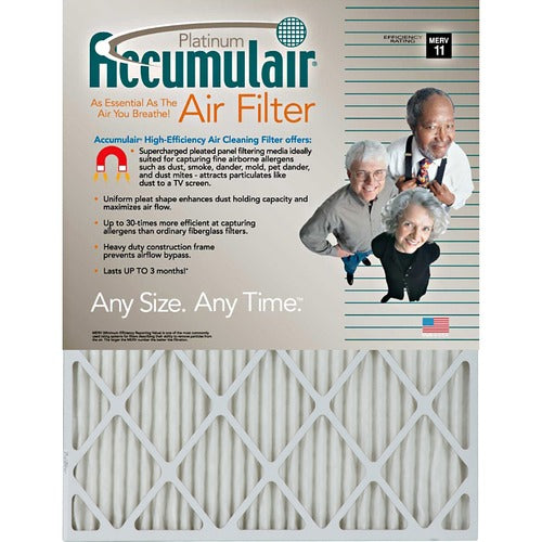 Accumulair FLNFA20X254 Platinum Air Filter