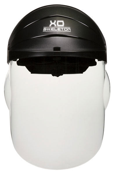 MCR Safety 104 "XO Skeleton" Series Headgear and Polycarbonate Face Shield Clear 1 Piece Molded Face Shield 13.5 Inches from Crown Top to Bottom of Chin (1 EA)