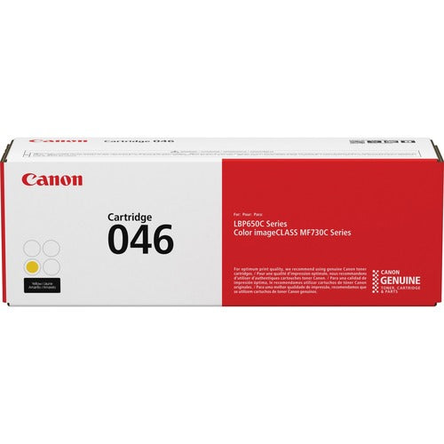 Canon CNMCRTDG046Y 046 Original Standard Yield Laser Toner Cartridge - Yellow - 1 Each