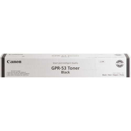 Canon CNMGPR53BK GPR-53 Original Laser Toner Cartridge - Black - 1 Each