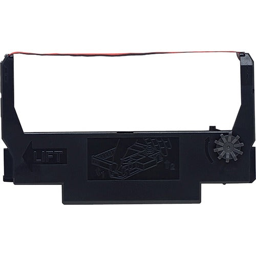 Epson EPSERC38BRBX Dot Matrix Ribbon Cartridge - Black, Red - 10 / Box
