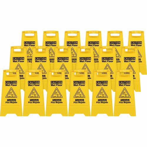 Genuine Joe GJO85117BD Universal Graphic Wet Floor Sign