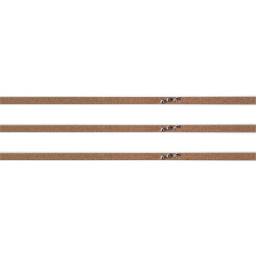 Lorell LLR49532BD Cork Strip Bulletin Bars