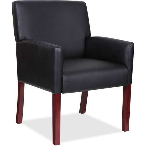 Lorell LLR20027 Full-sided Upholstered Arms Guest Chair
