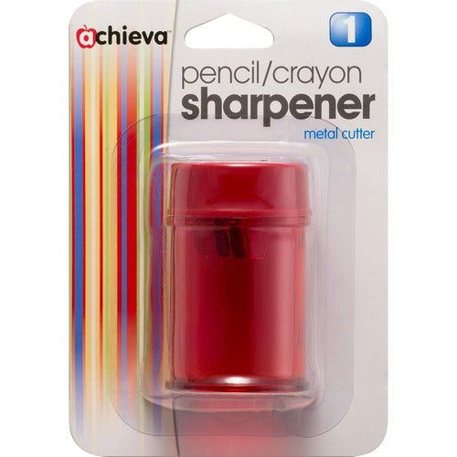Officemate OIC30240BX Double Barrel Pencil/Crayon Sharpener