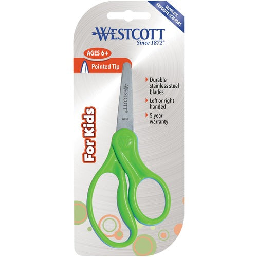Westcott ACM16657 Westcott 5" Pointed Kid Scissors