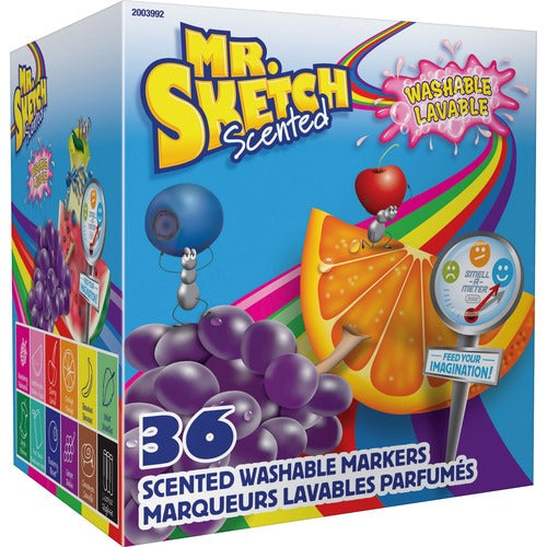 Mr. Sketch SAN2003992 Scented Washable Markers