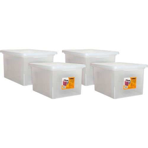 Lorell LLR68925CT Stacking File Boxes