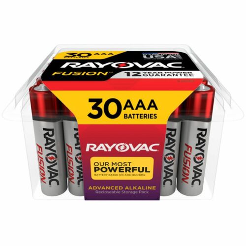 Rayovac RAY82430PPTFUSK Fusion Alkaline AAA Batteries
