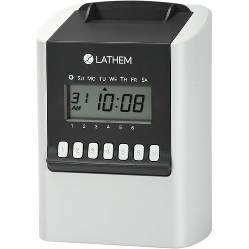 Lathem LTH700E 700E Calculating Electronic Time Clock