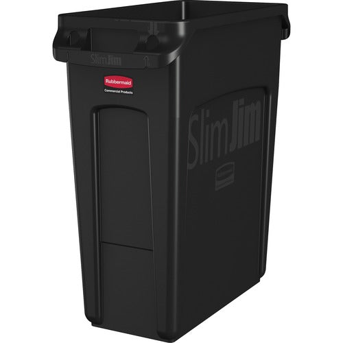 Rubbermaid Commercial RCP1955959 Slim Jim 16-Gallon Vented Waste Container