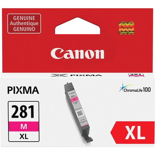 Canon CNMCLI281XLMA CLI-281XL Original Inkjet Ink Cartridge - Magenta - 1 Each