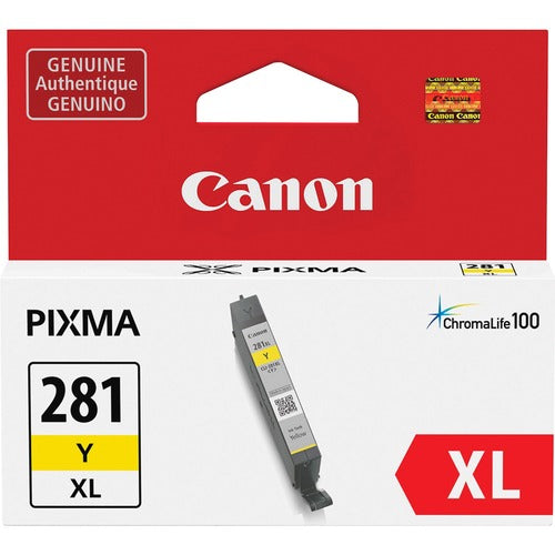 Canon CNMCLI281XLYW CLI-281XL Original Inkjet Ink Cartridge - Yellow - 1 Each