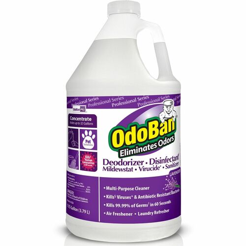 OdoBan ODO911162G4CT Deodorizer Disinfectant Cleaner Concentrate