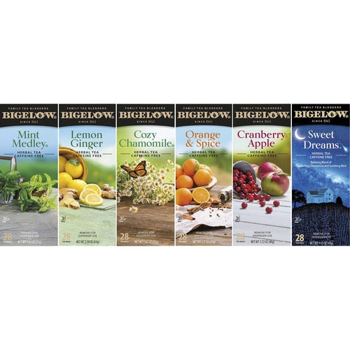 Bigelow BTC17578 Assorted Flavor Herbal Tea Bag