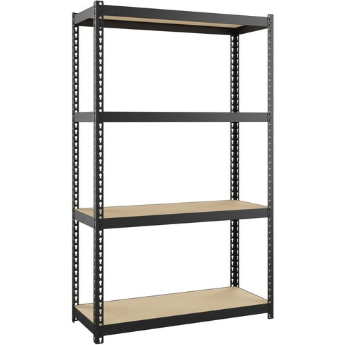 Lorell LLR66963 Narrow Riveted Shelving