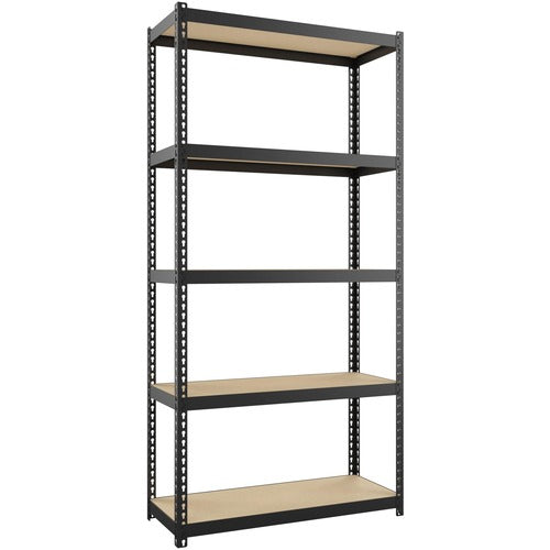 Lorell LLR66964 Narrow Riveted Shelving