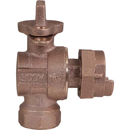 A.Y. McDonald 5133-053 74614B 2 Angle Ball L/Chk Fnpt X Flg - Nl