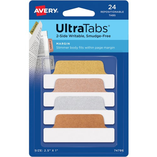 Avery® AVE74786 Avery® UltraTabs Repositionable Margin Tabs