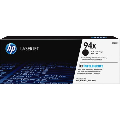 HP HEWCF294X 94X (CF294X) Original Laser Toner Cartridge - Black - 1 Each