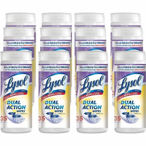 Lysol RAC81143CT Dual Action Wipes