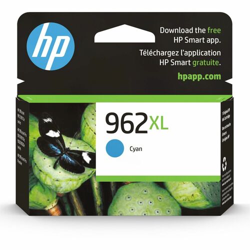 HP HEW3JA00AN 962XL (3JA00AN) Original High Yield Inkjet Ink Cartridge - Cyan - 1 Each