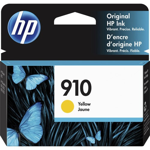 HP HEW3YL60AN 910 (3YL60AN) Original Standard Yield Inkjet Ink Cartridge - Yellow - 1 Each