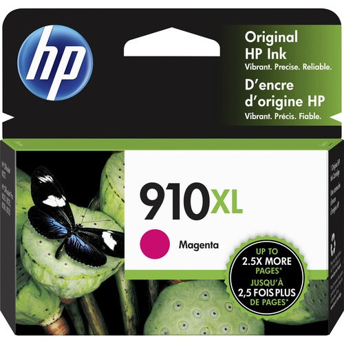 HP HEW3YL63AN 910XL (3YL63AN) Original High Yield Inkjet Ink Cartridge - Magenta - 1 Each