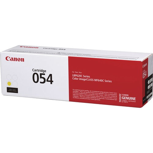 Canon CNMCRTDG054Y 054 Original Laser Toner Cartridge - Yellow - 1 Each