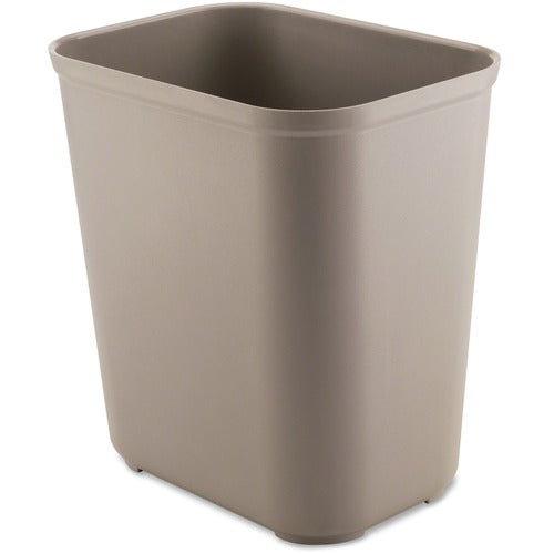 Rubbermaid Commercial RCP254300BG 28 QT Fire-Resistant Wastebasket