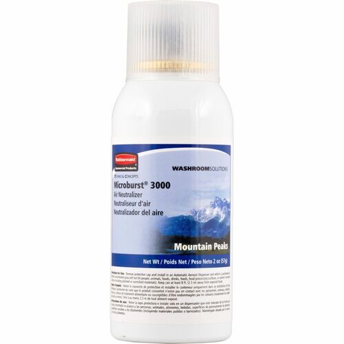 Rubbermaid Commercial RCP4012571 Microburst 3000 Mountain Peaks Air Spray