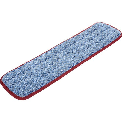 Rubbermaid Commercial RCPQ410RED HYGEN 18" Microfiber Wet Pad