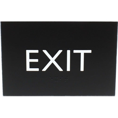 Lorell LLR02671 Exit Sign