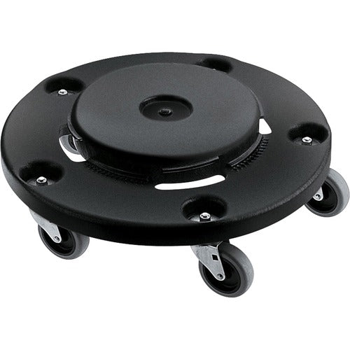 Rubbermaid Commercial RCP264000BKCT Brute Easy Twist Round Dollies