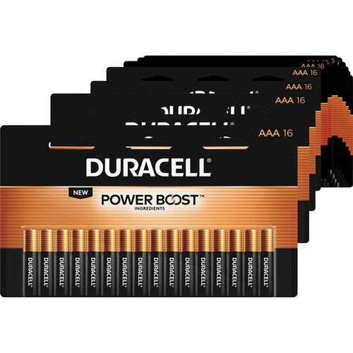 Duracell DURMN2400B16ZCT Coppertop Alkaline AAA Battery 16-Packs