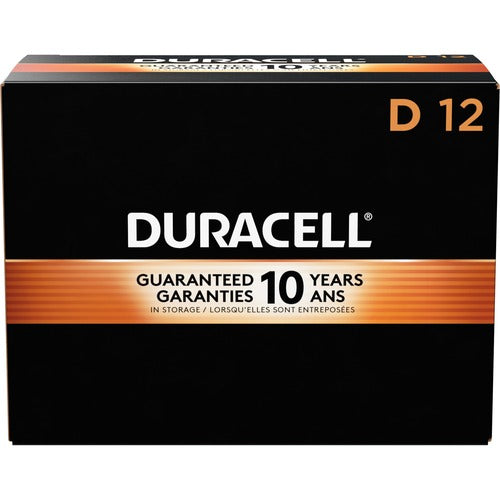 Duracell DUR01301CT Coppertop Alkaline D Battery Boxes of 12