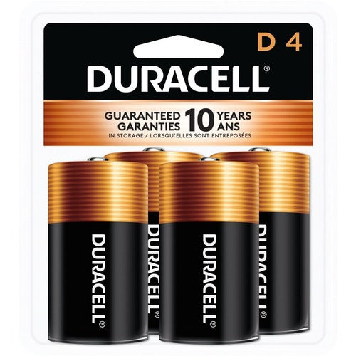 Duracell DURMN1300R4ZCT Coppertop Alkaline D Battery 4-Packs