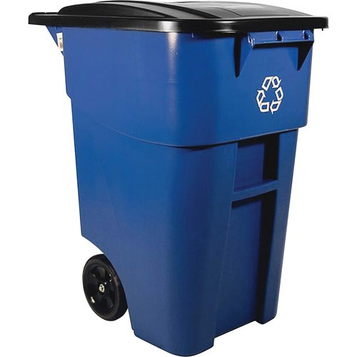 Rubbermaid Commercial RCP9W2773BECT Brute Recycling Rollout Container