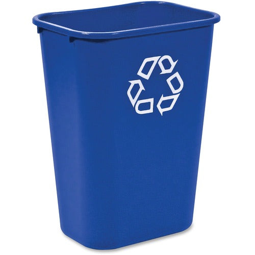 Rubbermaid Commercial RCP295773BLUECT Large Recycling Wastebasket