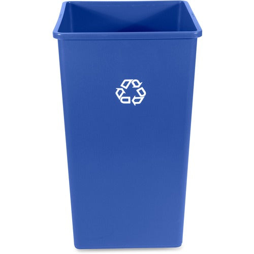 Rubbermaid Commercial RCP395973BECT 50-Gallon Square Recycling Container