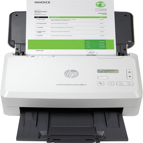 HP HEW6FW09A Scanjet Enterprise Flow 5000 S5 Sheetfed Scanner - 600 dpi Optical