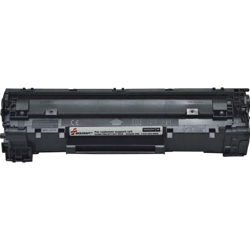 SKILCRAFT® NSN6603732 SKILCRAFT Remanufactured Laser Toner Cartridge 80X, 80A (CF280X) - Black - 1 Each