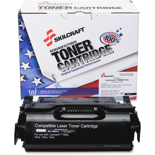 SKILCRAFT® NSN6419547 SKILCRAFT Remanufactured High Yield Laser Toner Cartridge - Black - 1 Each