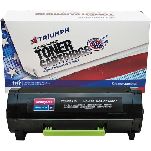 SKILCRAFT® NSN6590090 SKILCRAFT Remanufactured Laser Toner Cartridge - Black - 1 Each
