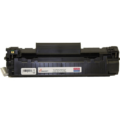 SKILCRAFT® NSN6833485 SKILCRAFT Remanufactured Laser Toner Cartridge 55A, 55X (CE255X) - Black - 1 Each